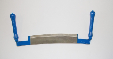 Shingle-draw-knife, sharpend, bended